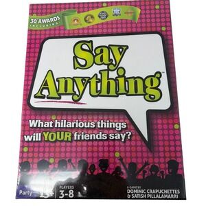 Say Anything Party Board Game Factory Sealed North Star Games Ages 13+ 3-8